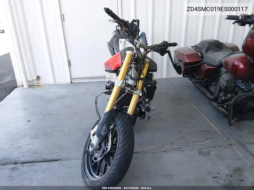 2014 Aprilia Dorsoduro 750 VIN: ZD4SMC019ES000117 Lot: 44888286