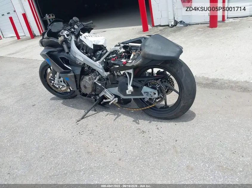 2023 Aprilia Rs 660 VIN: ZD4KSUG05PS001714 Lot: 45417822