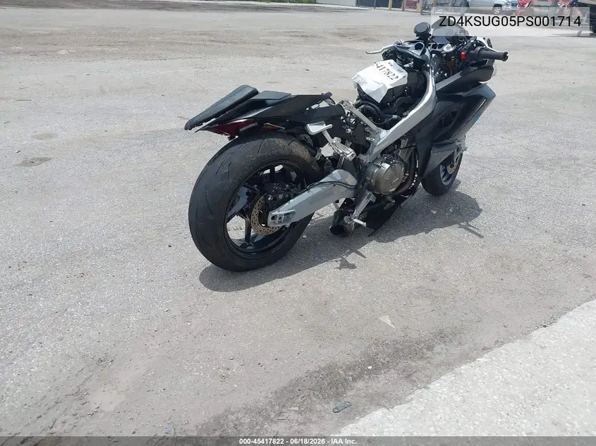 2023 Aprilia Rs 660 VIN: ZD4KSUG05PS001714 Lot: 45417822