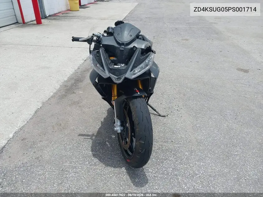 2023 Aprilia Rs 660 VIN: ZD4KSUG05PS001714 Lot: 45417822