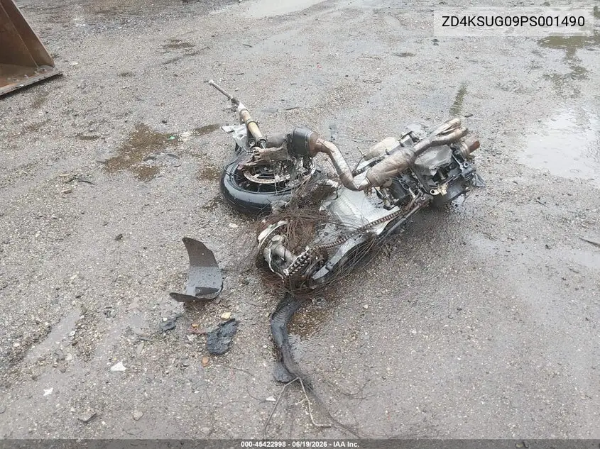 2023 Aprilia Rs 660 VIN: ZD4KSUG09PS001490 Lot: 45422998