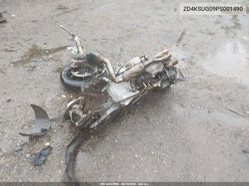 2023 Aprilia Rs 660 VIN: ZD4KSUG09PS001490 Lot: 45422998