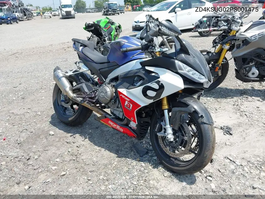 2023 Aprilia Rs 660 VIN: ZD4KSUG02PS001475 Lot: 45502364