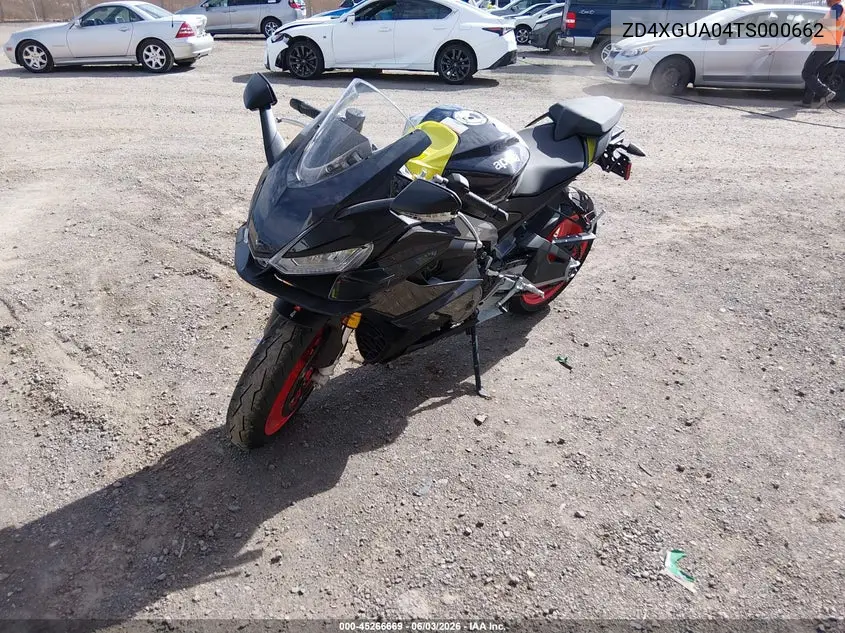 2026 Aprilia Rs 660 VIN: ZD4XGUA04TS000662 Lot: 45266669