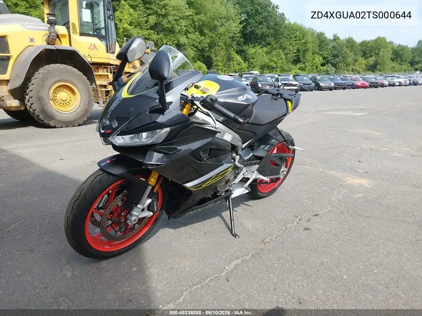 2026 Aprilia Rs 660 VIN: ZD4XGUA02TS000644 Lot: 45338088