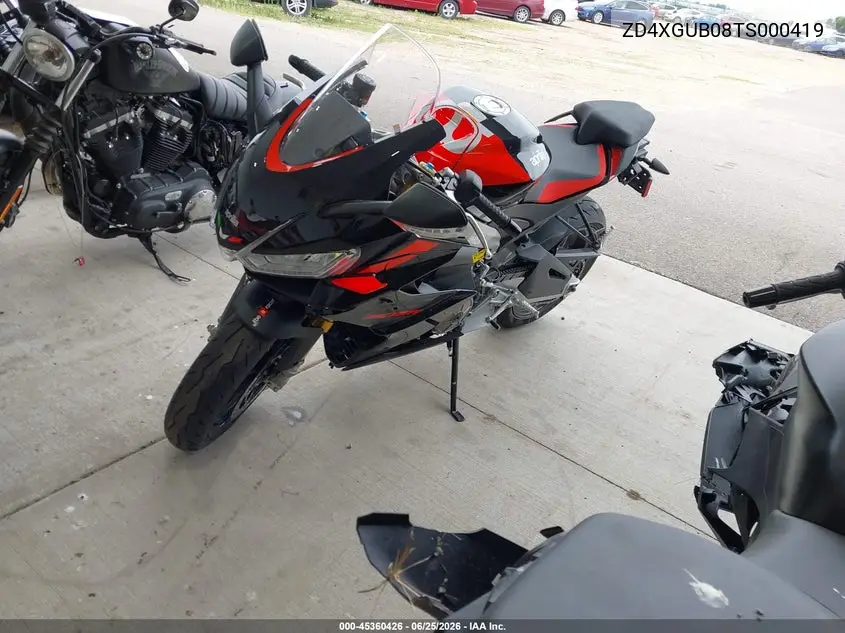 2026 Aprilia Rs 660 Factory VIN: ZD4XGUB08TS000419 Lot: 45360426