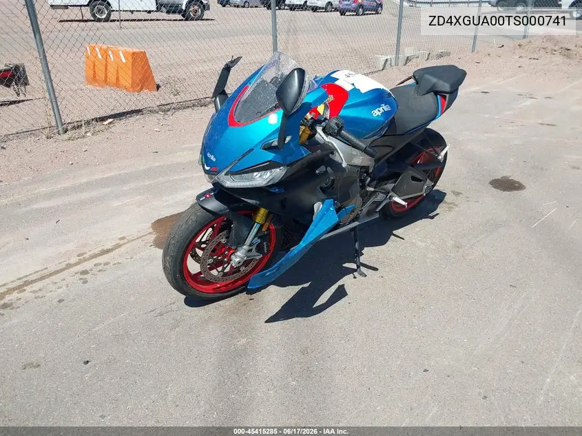 2026 Aprilia Rs 660 VIN: ZD4XGUA00TS000741 Lot: 45415285