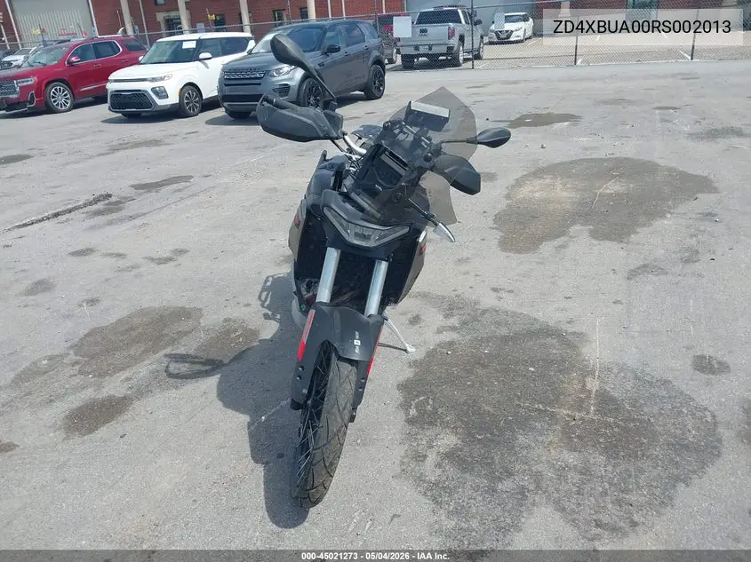 2024 Aprilia Tuareg 660 VIN: ZD4XBUA00RS002013 Lot: 45021273