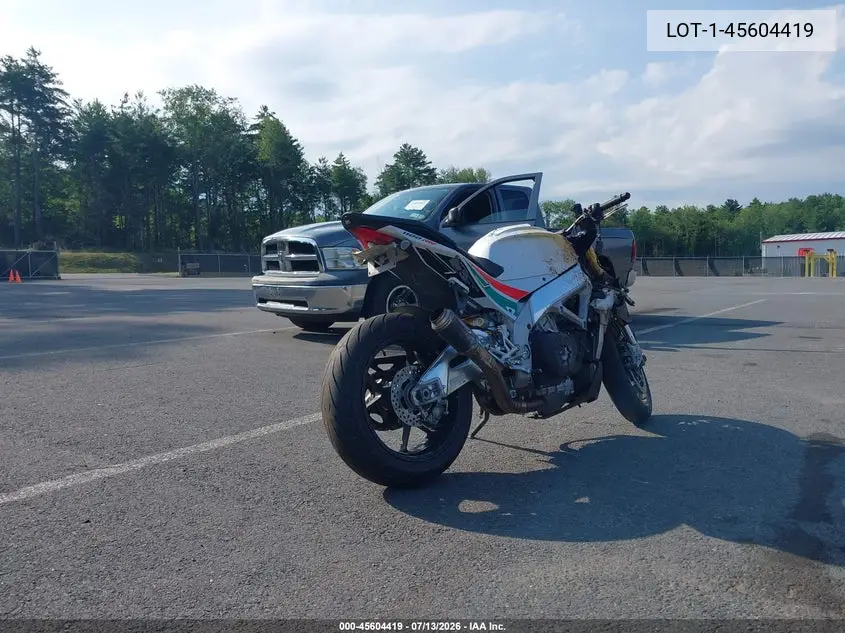 2020 Aprilia Tuono V4 1100 Rr VIN: LOT-1-45604419 Lot: 45604419