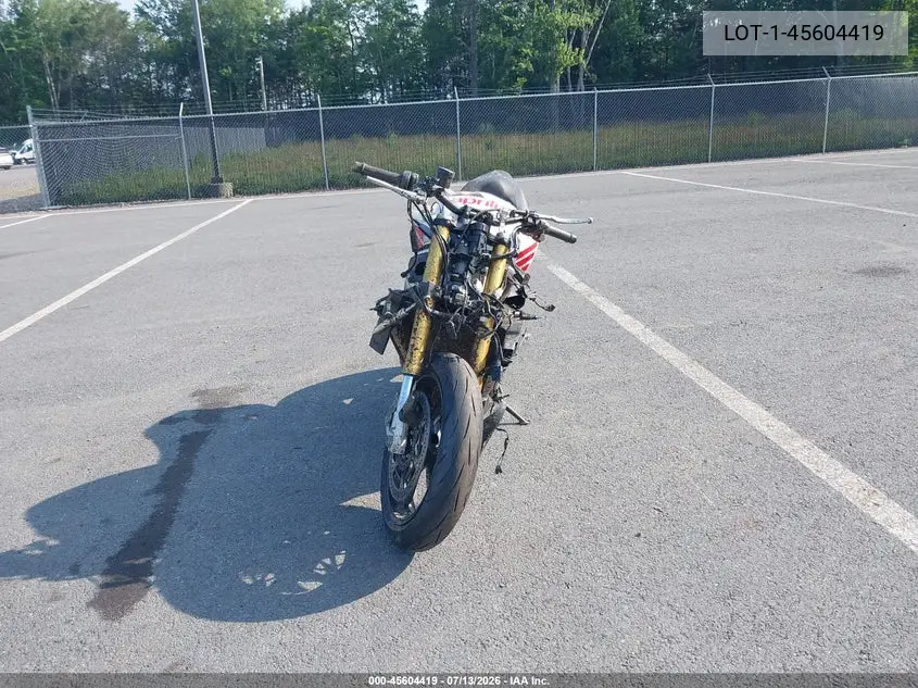 2020 Aprilia Tuono V4 1100 Rr VIN: LOT-1-45604419 Lot: 45604419