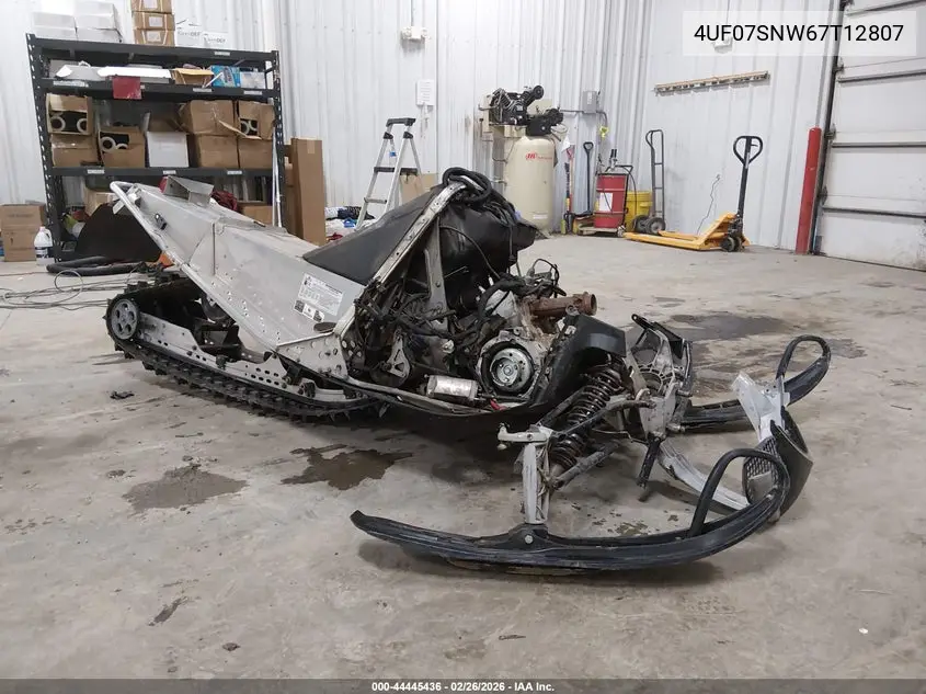 4UF07SNW67T128507 2007 Arctic Cat Snowmobile