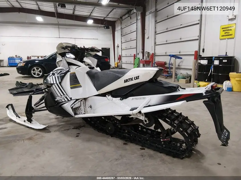 4UF14SNW6ET120949 2014 Arctic Cat 1049 Cc