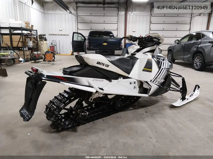 4UF14SNW6ET120949 2014 Arctic Cat 1049 Cc