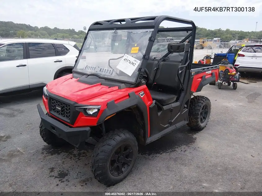 2024 Arctic Cat Textron 800 Sx VIN: 4UF5R4KB7RT300138 Lot: 45376302