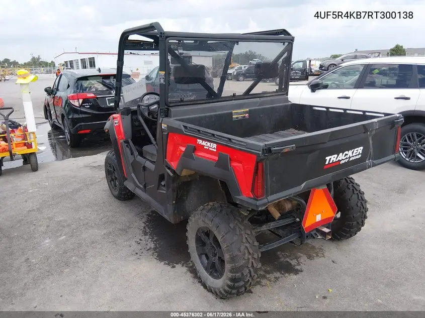 2024 Arctic Cat Textron 800 Sx VIN: 4UF5R4KB7RT300138 Lot: 45376302