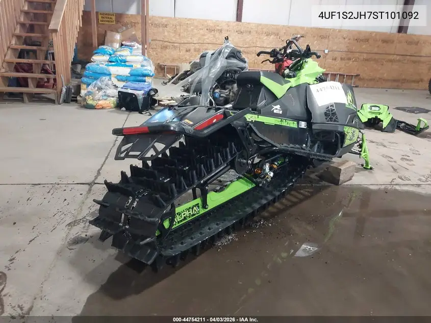 2025 Arctic Cat Mountain 858 154 Alp VIN: 4UF1S2JH7ST101092 Lot: 44754211