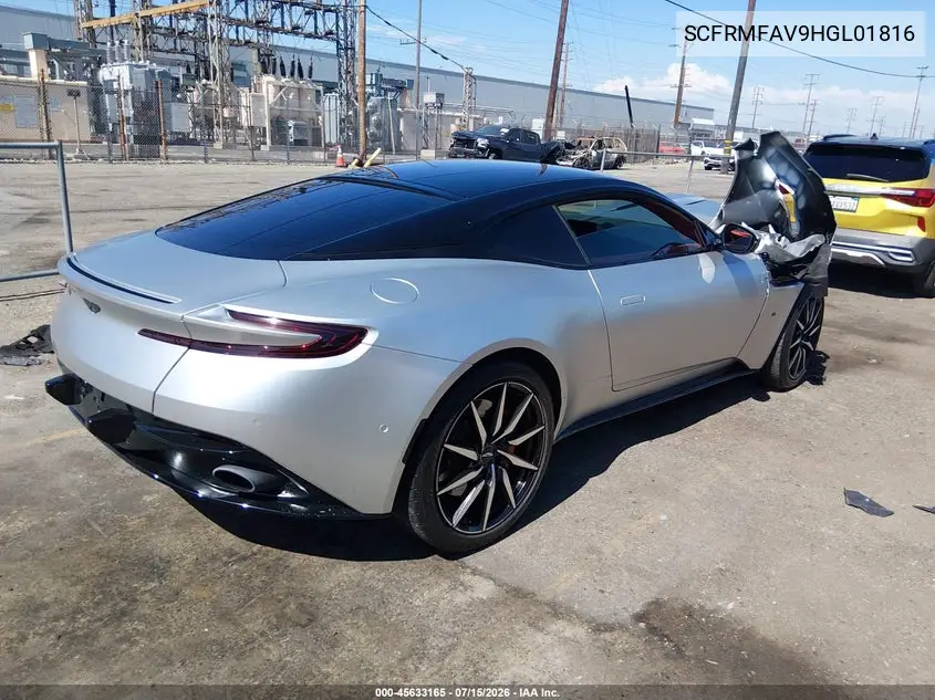 2017 Aston Martin Db11 Launch Edition VIN: SCFRMFAV9HGL01816 Lot: 45633165
