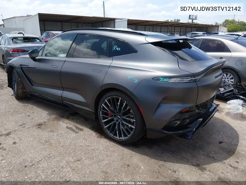 2025 Aston Martin Dbx 707 VIN: SD7VUJDW3STV12142 Lot: 45403066