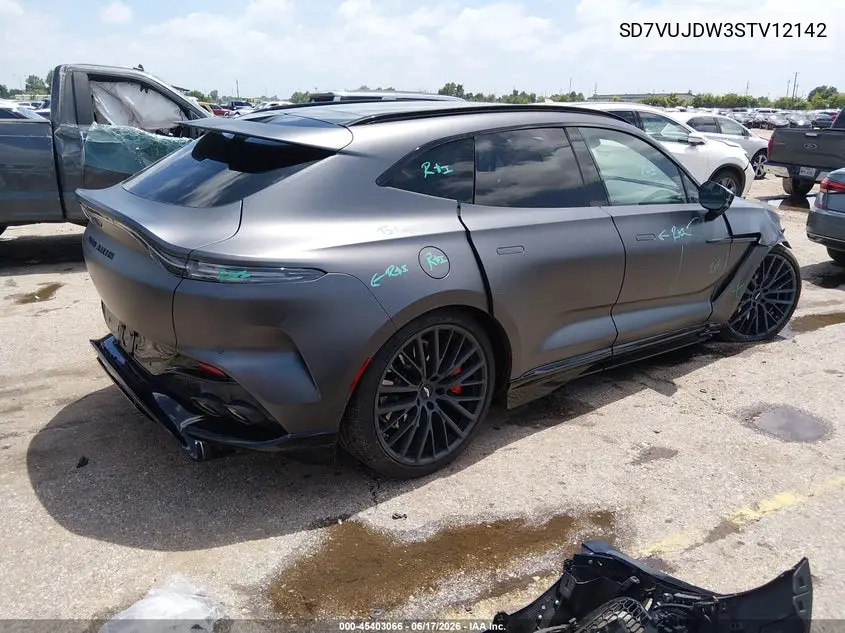 2025 Aston Martin Dbx 707 VIN: SD7VUJDW3STV12142 Lot: 45403066