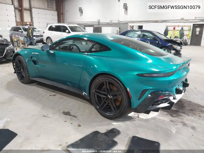 2025 Aston Martin Vantage VIN: SCFSMGFW5SGN10079 Lot: 43994511