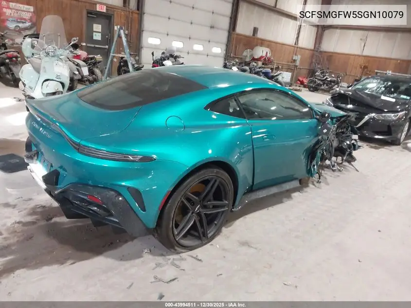 2025 Aston Martin Vantage VIN: SCFSMGFW5SGN10079 Lot: 43994511