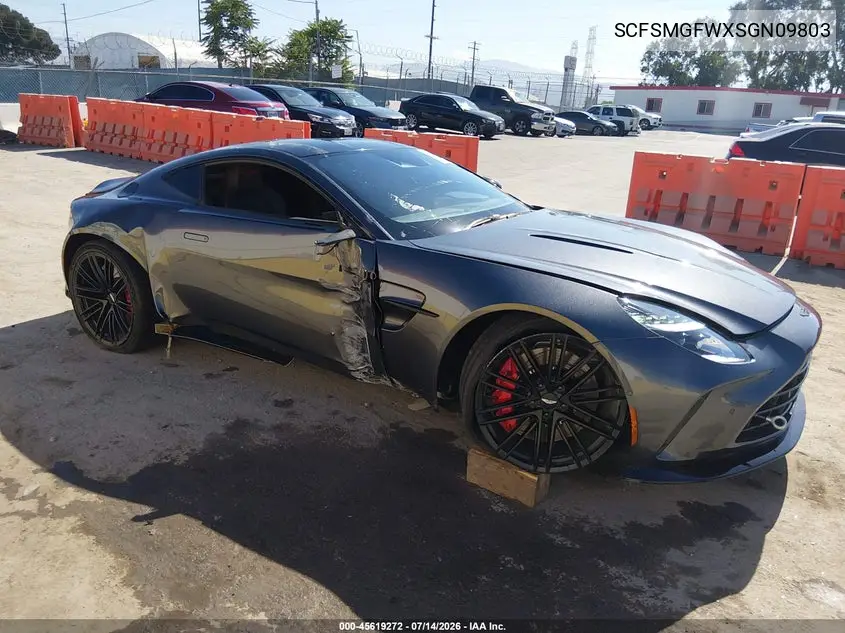 2025 Aston Martin Vantage VIN: SCFSMGFWXSGN09803 Lot: 45619272