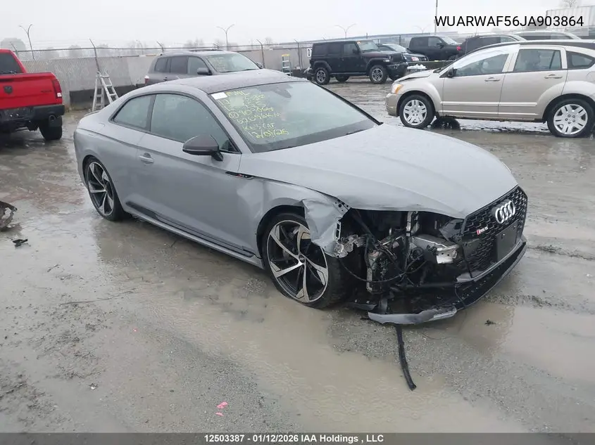 2018 Audi Rs 5 2.9 VIN: WUARWAF56JA903864 Lot: 12503387