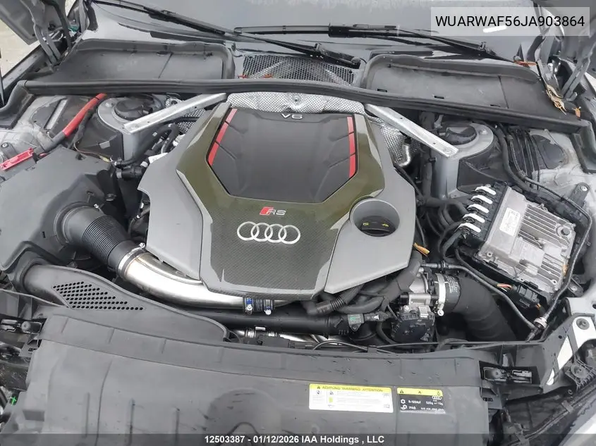 2018 Audi Rs 5 2.9 VIN: WUARWAF56JA903864 Lot: 12503387