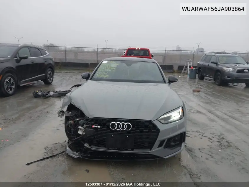 2018 Audi Rs 5 2.9 VIN: WUARWAF56JA903864 Lot: 12503387