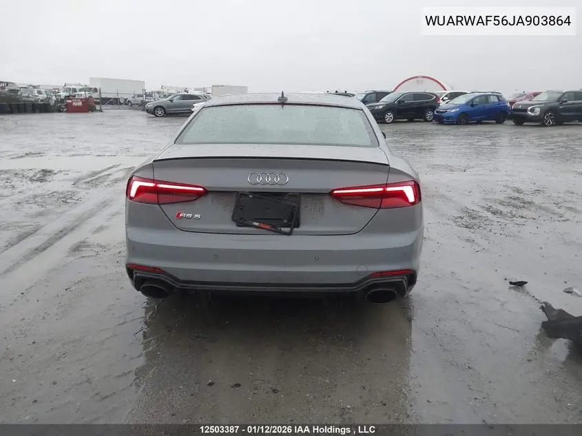 2018 Audi Rs 5 2.9 VIN: WUARWAF56JA903864 Lot: 12503387