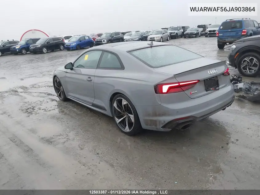 2018 Audi Rs 5 2.9 VIN: WUARWAF56JA903864 Lot: 12503387