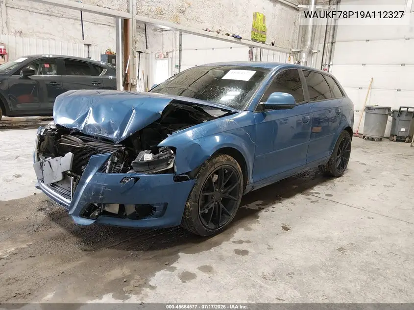 2009 Audi A3 2.0T VIN: WAUKF78P19A112327 Lot: 45664577