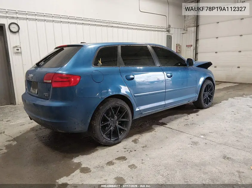 2009 Audi A3 2.0T VIN: WAUKF78P19A112327 Lot: 45664577