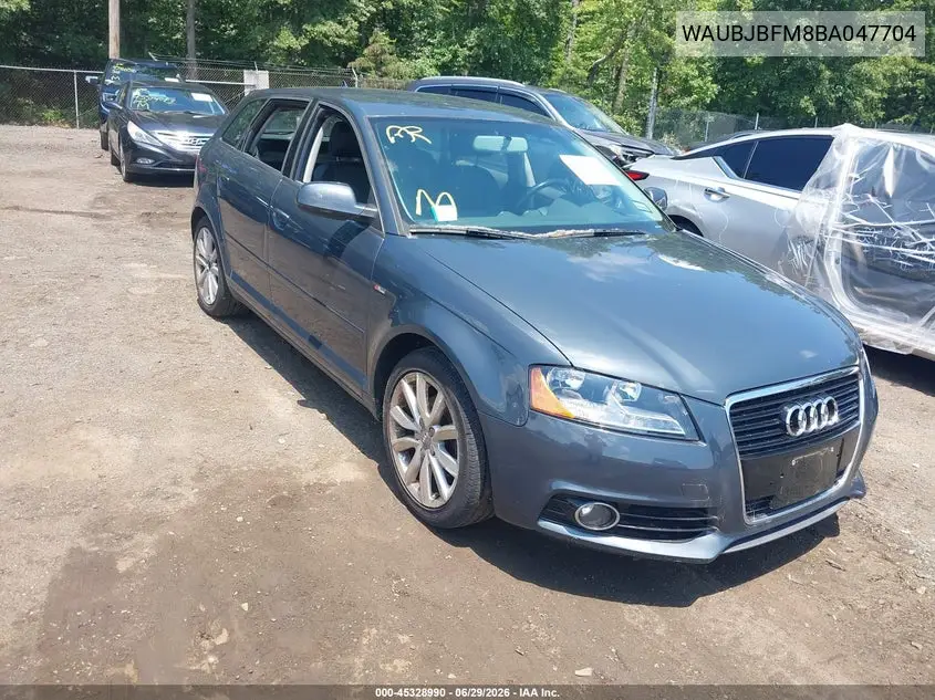 2011 Audi A3 2.0 Tdi Premium VIN: WAUBJBFM8BA047704 Lot: 45328990