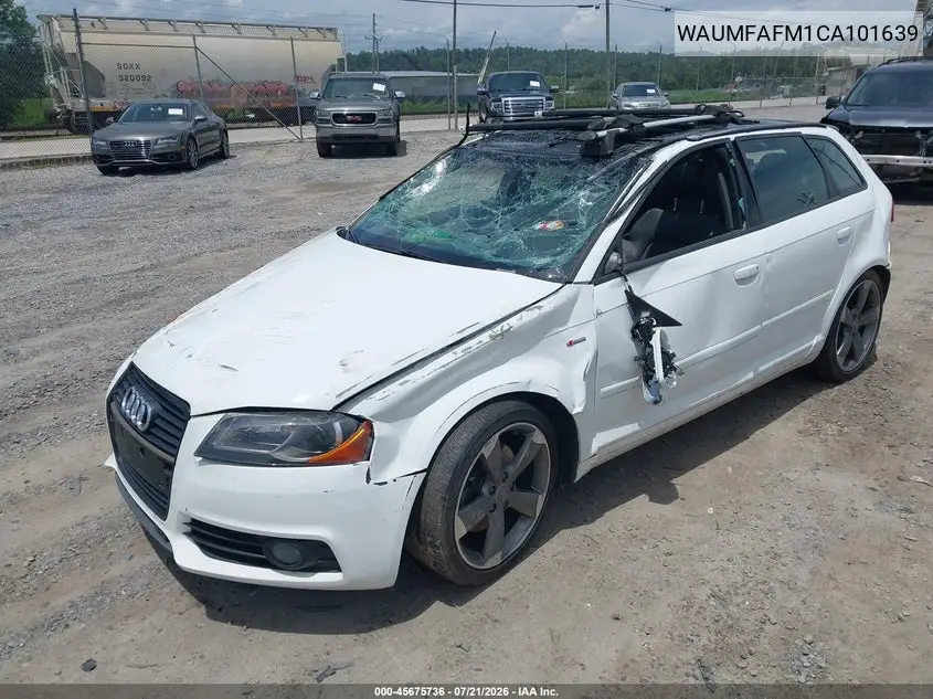2012 Audi A3 2.0T Premium Plus VIN: WAUMFAFM1CA101639 Lot: 45675736