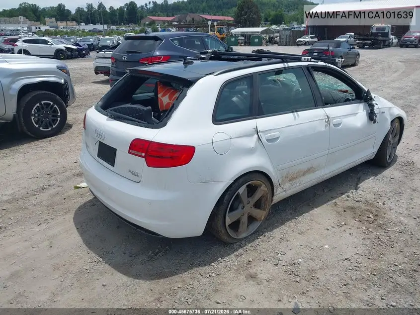 2012 Audi A3 2.0T Premium Plus VIN: WAUMFAFM1CA101639 Lot: 45675736