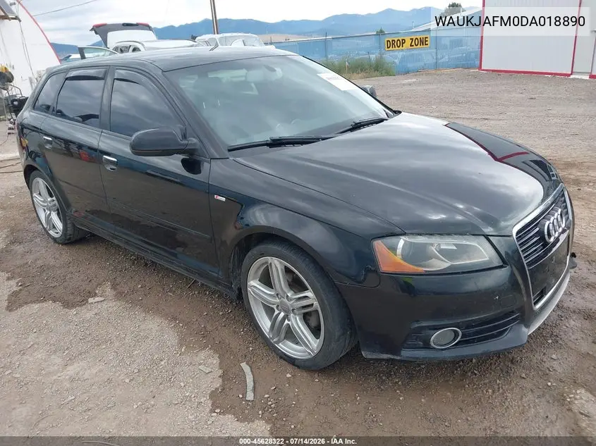 2013 Audi A3 2.0 Tdi Premium VIN: WAUKJAFM0DA018890 Lot: 45628322