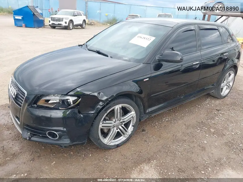 2013 Audi A3 2.0 Tdi Premium VIN: WAUKJAFM0DA018890 Lot: 45628322