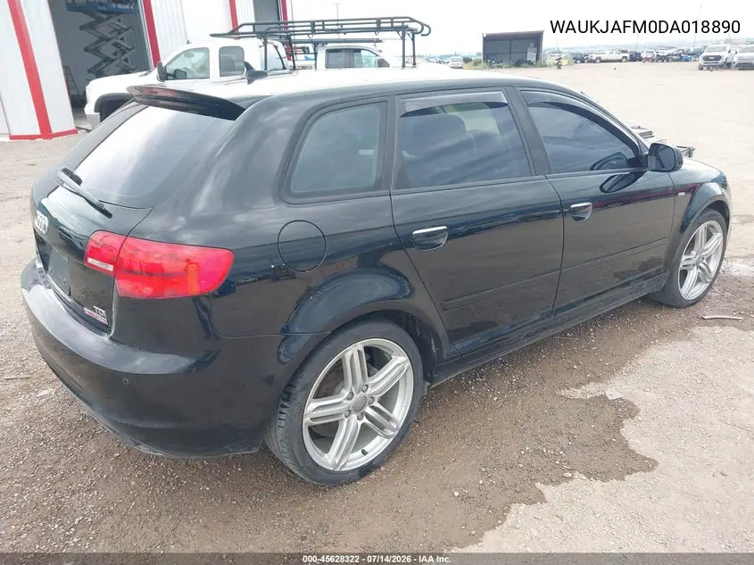 2013 Audi A3 2.0 Tdi Premium VIN: WAUKJAFM0DA018890 Lot: 45628322
