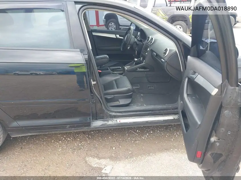 2013 Audi A3 2.0 Tdi Premium VIN: WAUKJAFM0DA018890 Lot: 45628322