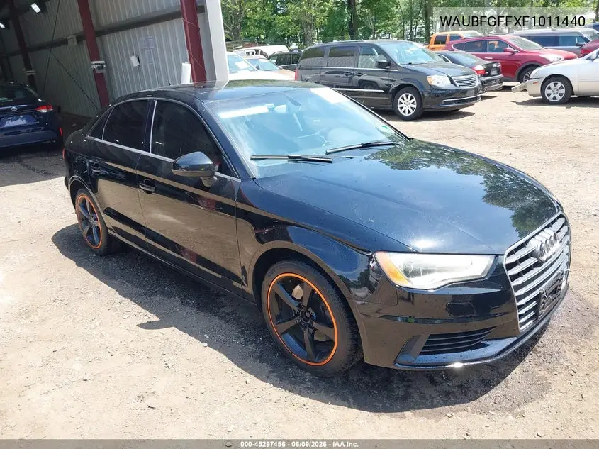 2015 Audi A3 2.0T Premium VIN: WAUBFGFFXF1011440 Lot: 45297456