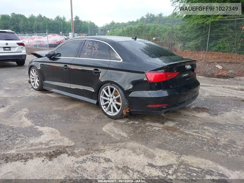 2015 Audi A3 2.0T Premium VIN: WAUEFGFF9F1027349 Lot: 45362577