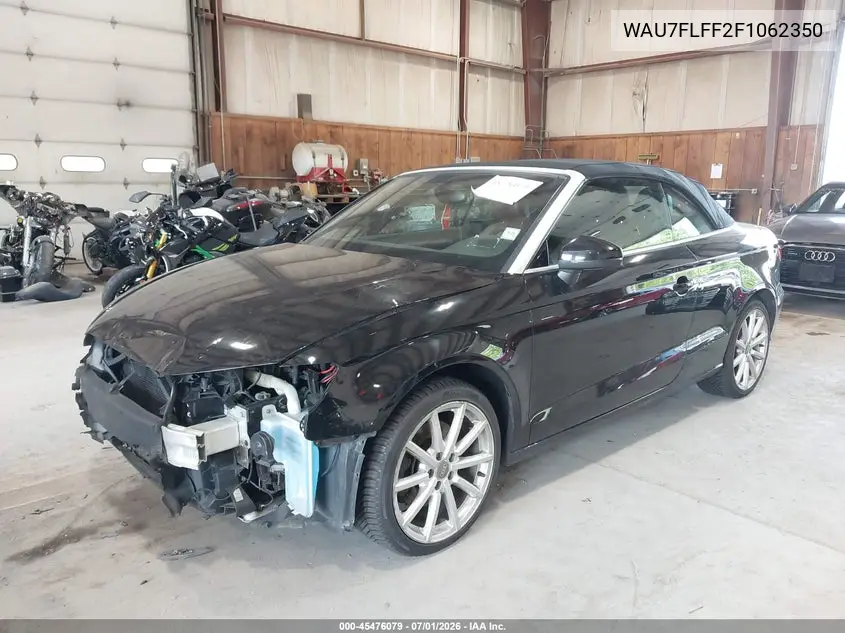 2015 Audi A3 2.0T Premium VIN: WAU7FLFF2F1062350 Lot: 45476079