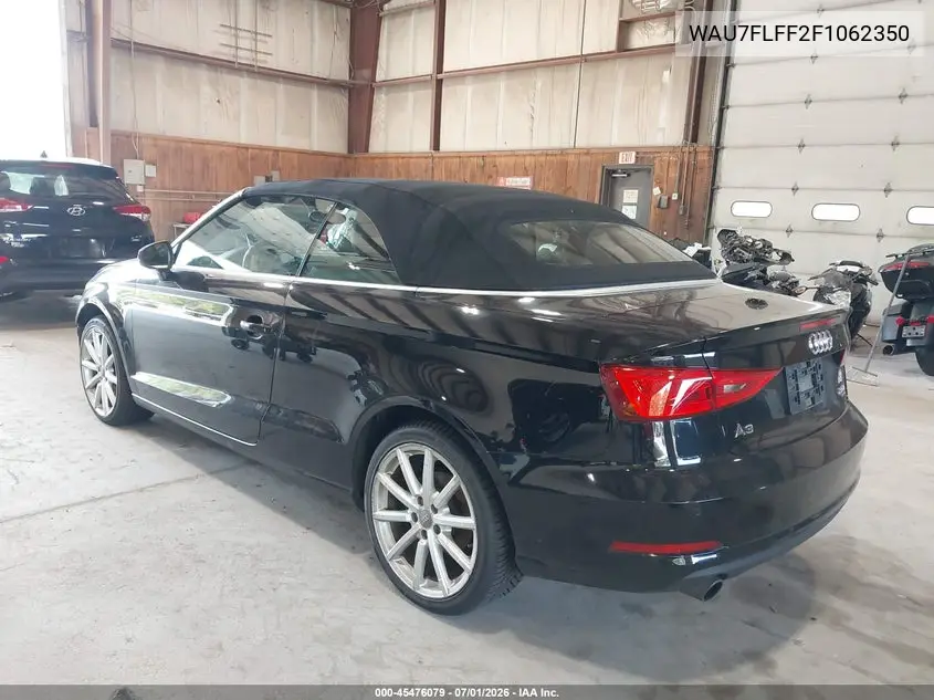 2015 Audi A3 2.0T Premium VIN: WAU7FLFF2F1062350 Lot: 45476079
