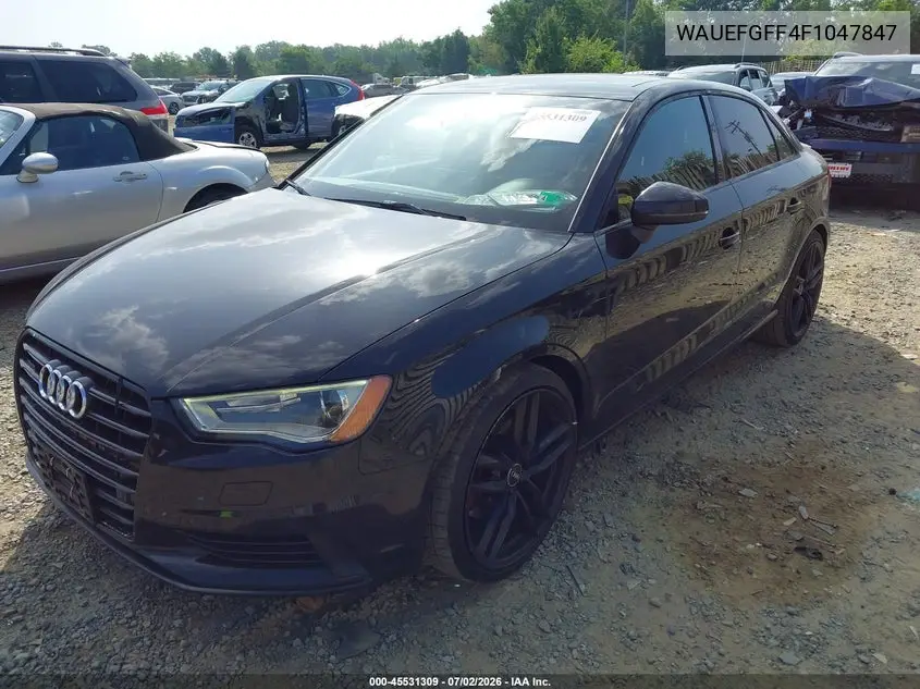 2015 Audi A3 2.0T Premium VIN: WAUEFGFF4F1047847 Lot: 45531309