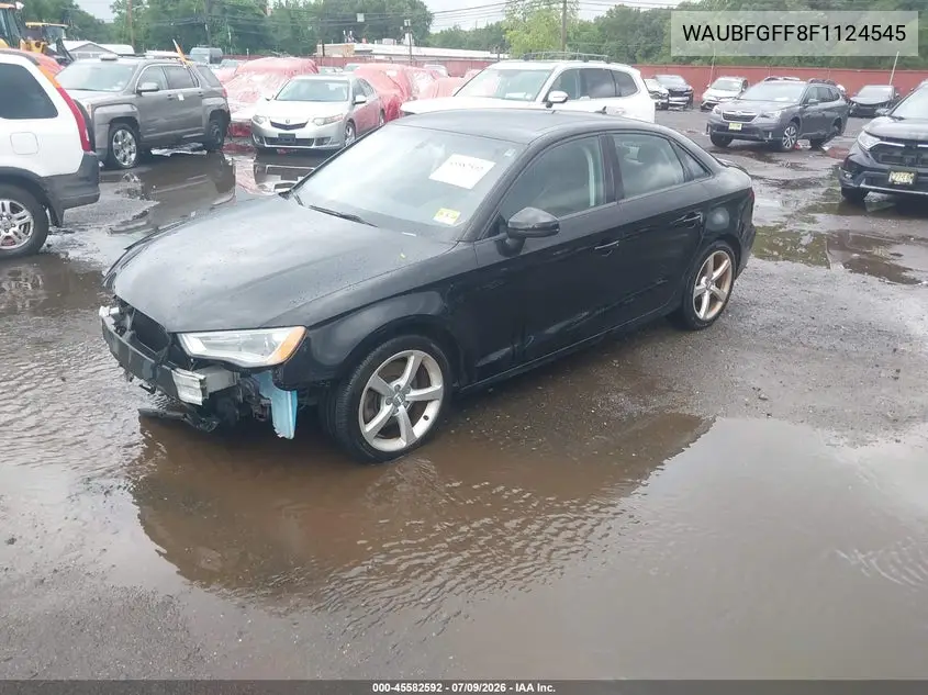 2015 Audi A3 2.0T Premium VIN: WAUBFGFF8F1124545 Lot: 45582592