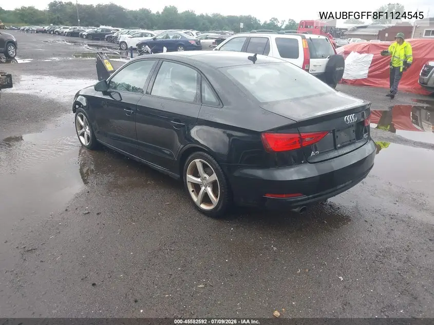 2015 Audi A3 2.0T Premium VIN: WAUBFGFF8F1124545 Lot: 45582592
