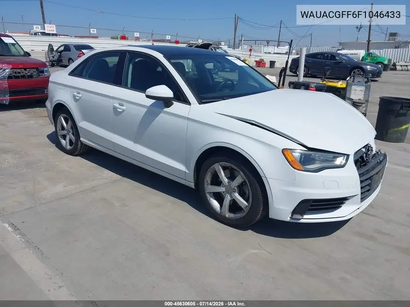 2015 Audi A3 1.8T Premium VIN: WAUACGFF6F1046433 Lot: 45630605
