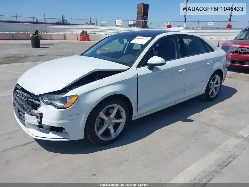 2015 Audi A3 1.8T Premium VIN: WAUACGFF6F1046433 Lot: 45630605