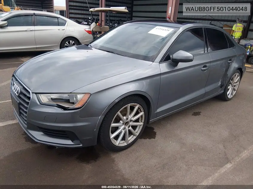 2016 Audi A3 2.0T Premium VIN: WAUB8GFF5G1044048 Lot: 45354329